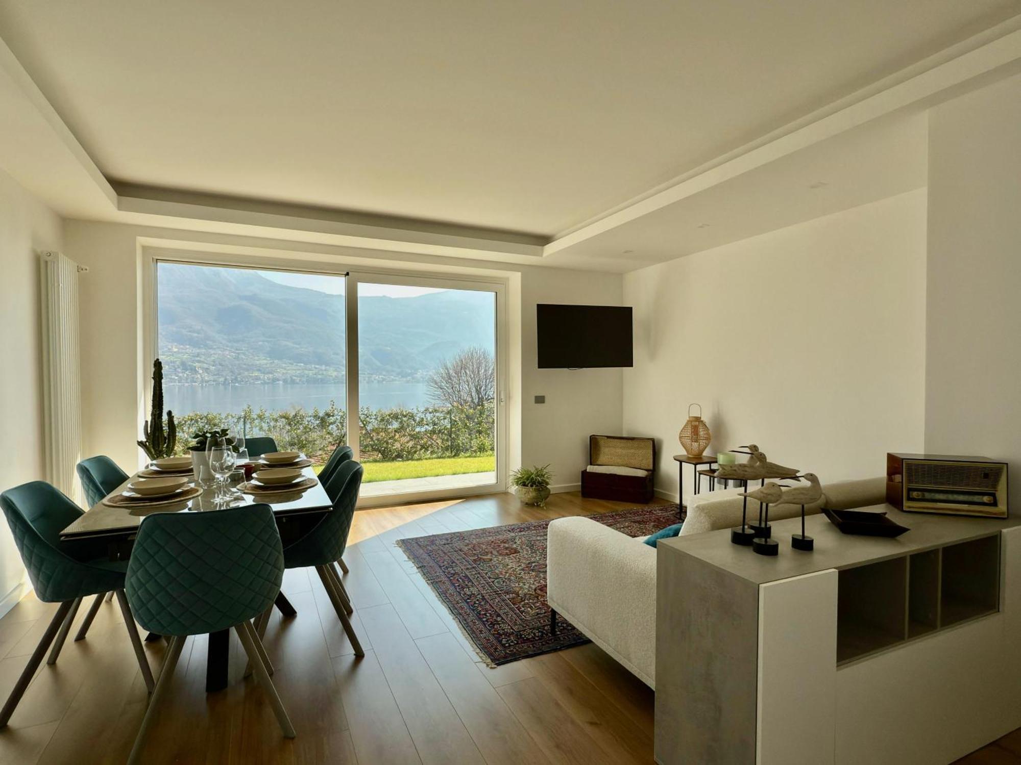 Elda Apartment With Garden And Lake View Onno Ngoại thất bức ảnh